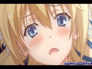 Hentai merr squeezed të saj bigboobs dhe i vështirë poked
