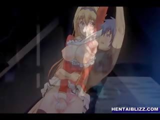 Hentai dostane vymačkaný ji bigboobs a těžký poked