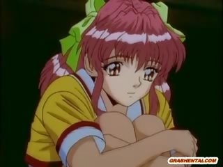 Bondáž hentai svůdnice dostane vymačkaný ji kozičky a hardsex