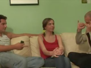Lusty millet ara three-some