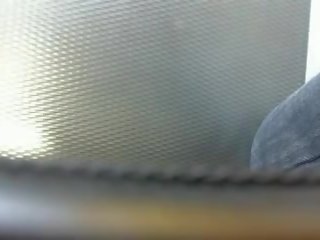 Try to get into footsie with teen on bus