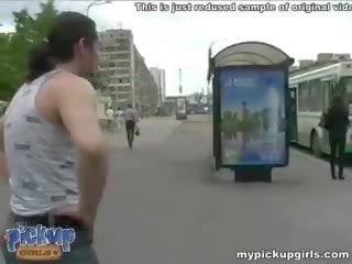 Beauty Picked Up On A Bus Stop And Fucked On A Bike