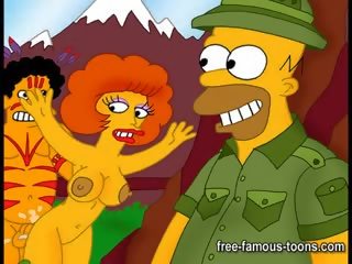 Simpsons 色情 滑稽模仿