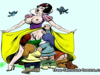 Snowwhite и dwarfs секс видео пародия